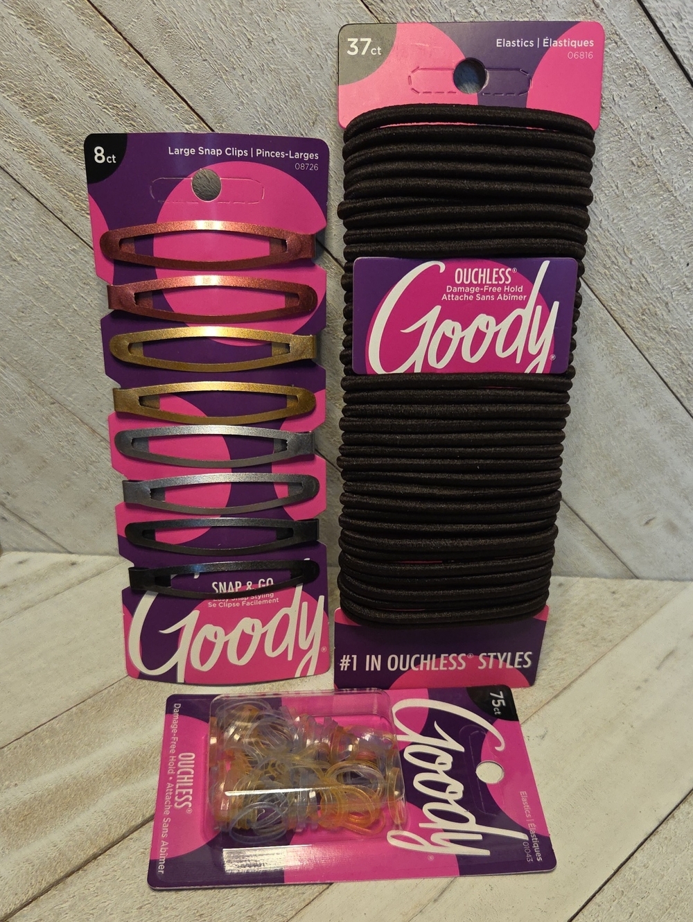 NWT Goody 3 Piece Hair Bundle